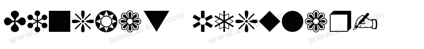 Dingbat Regular字体转换